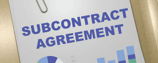 29. Subcontracting and Third-party works