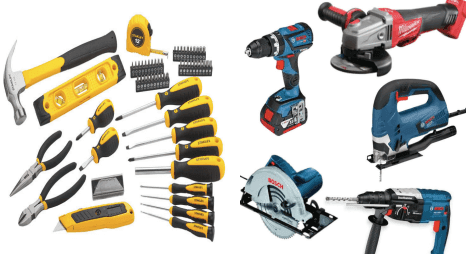 35. Supply of Essential Construction Materials, Machineries, Tools, etc
